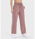 Womens Casual Fitness 88%polyester 12%spandex Trousers DSS077 print logo 33