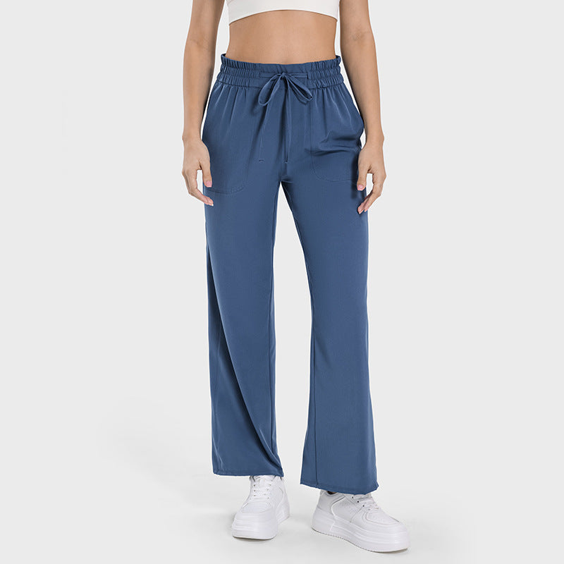 Womens Casual Fitness 88%polyester 12%spandex Trousers DSS077 print logo 18