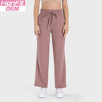 Womens Casual Fitness 88%polyester 12%spandex Trousers DSS077 print logo 10