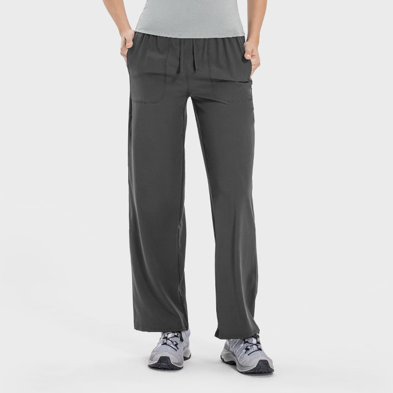 Womens Casual Fitness 88%polyester 12%spandex Trousers DSS077 print logo 26