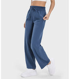 Womens Casual Fitness 88%polyester 12%spandex Trousers DSS077 print logo 39