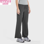 Womens Casual Fitness 88%polyester 12%spandex Trousers DSS077 print logo 3