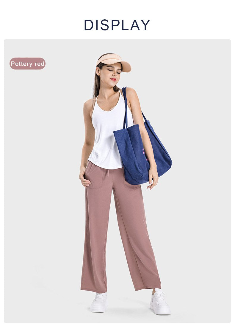Womens Casual Fitness 88%polyester 12%spandex Trousers DSS077 print logo 31