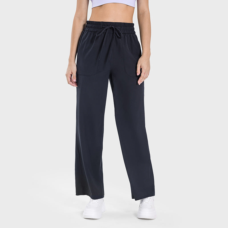 Womens Casual Fitness 88%polyester 12%spandex Trousers DSS077 print logo 28