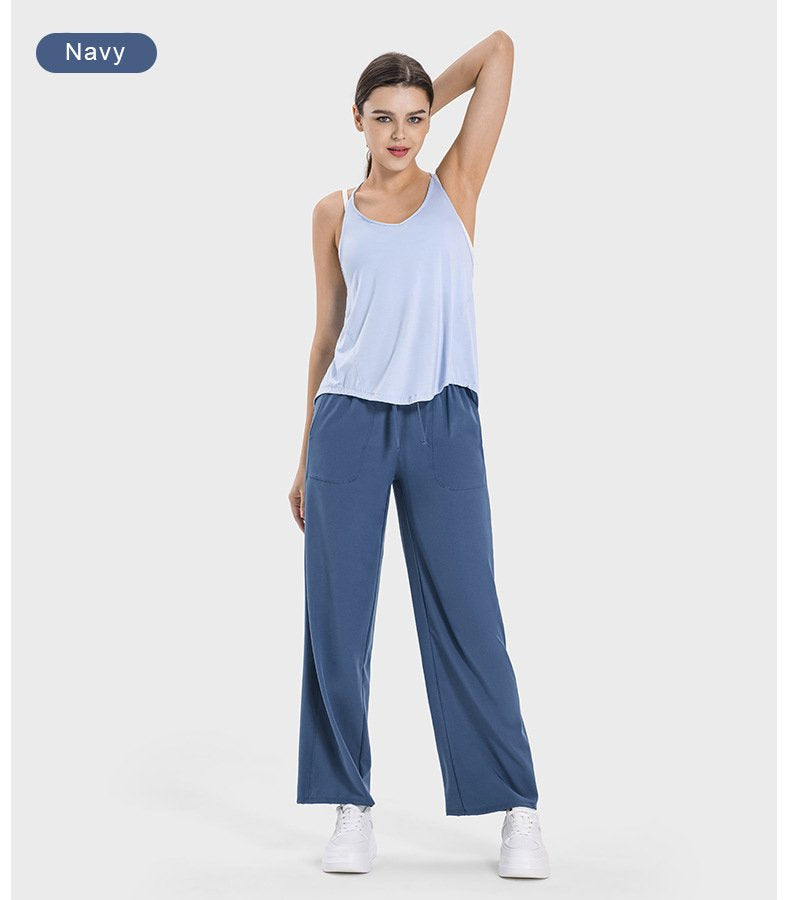 Womens Casual Fitness 88%polyester 12%spandex Trousers DSS077 print logo 36