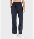 Womens Casual Fitness 88%polyester 12%spandex Trousers DSS077 print logo 52