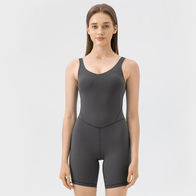 Womens Sportswear Yoga 80%nylon 20%spandex Bodysuit DSS086 print logo 17