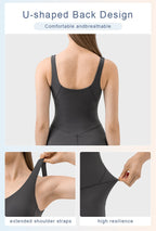 Womens Sportswear Yoga 80%nylon 20%spandex Bodysuit DSS086 print logo 25