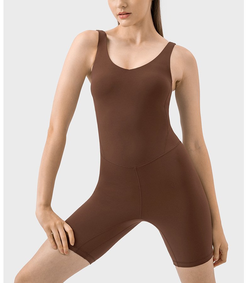 Womens Sportswear Yoga 80%nylon 20%spandex Bodysuit DSS086 print logo 37