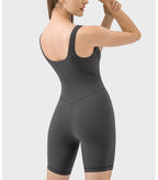 Womens Sportswear Yoga 80%nylon 20%spandex Bodysuit DSS086 print logo 30