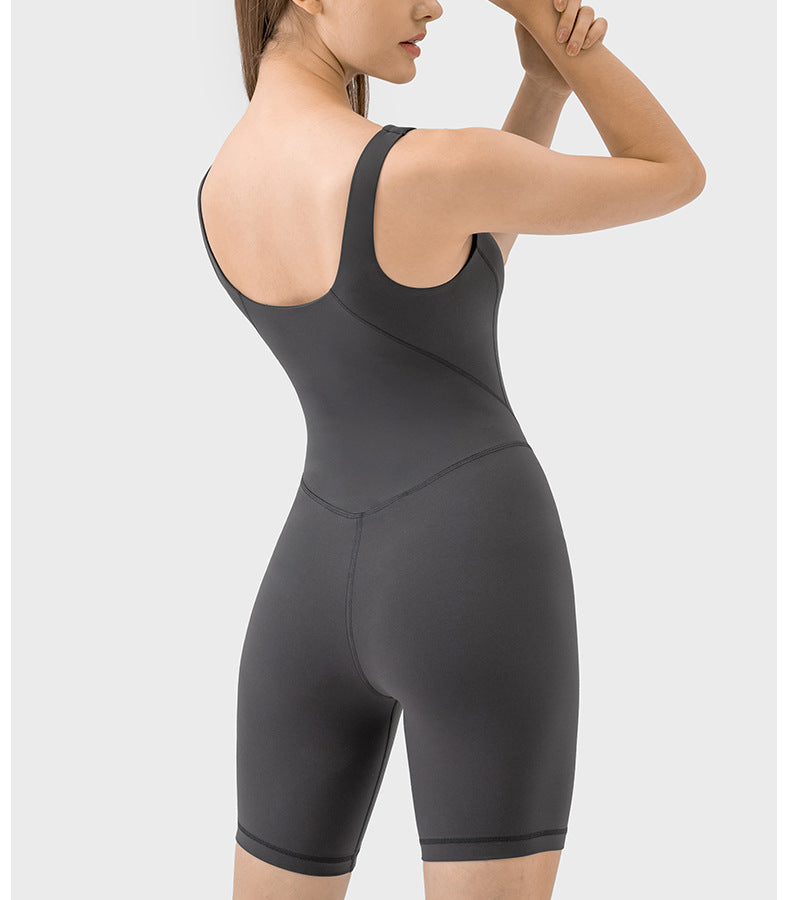 Womens Sportswear Yoga 80%nylon 20%spandex Bodysuit DSS086 print logo 30