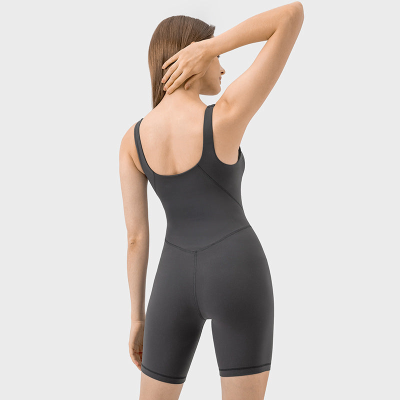 Womens Sportswear Yoga 80%nylon 20%spandex Bodysuit DSS086 print logo 2