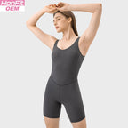 Womens Sportswear Yoga 80%nylon 20%spandex Bodysuit DSS086 print logo 14