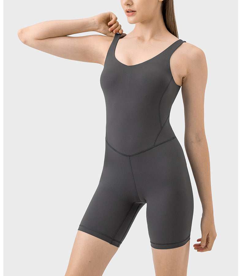 Womens Sportswear Yoga 80%nylon 20%spandex Bodysuit DSS086 print logo 27