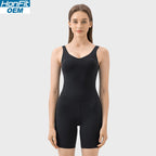 Womens Sportswear Yoga 80%nylon 20%spandex Bodysuit DSS086 print logo 8