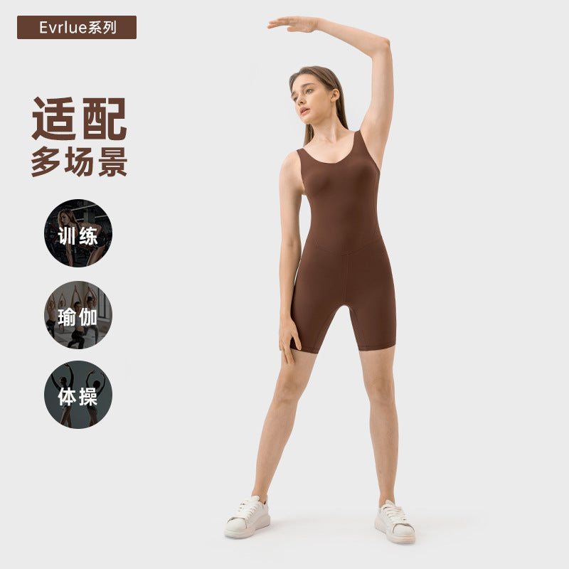 Womens Sportswear Yoga 80%nylon 20%spandex Bodysuit DSS086 print logo 20