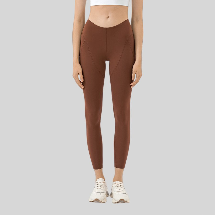 Womens Yoga Training 80%nylon 20%spandex Leggings DSS087 print logo 1