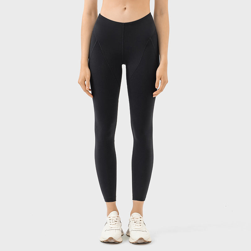 Womens Yoga Training 80%nylon 20%spandex Leggings DSS087 print logo 17