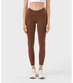 Womens Yoga Training 80%nylon 20%spandex Leggings DSS087 print logo 33