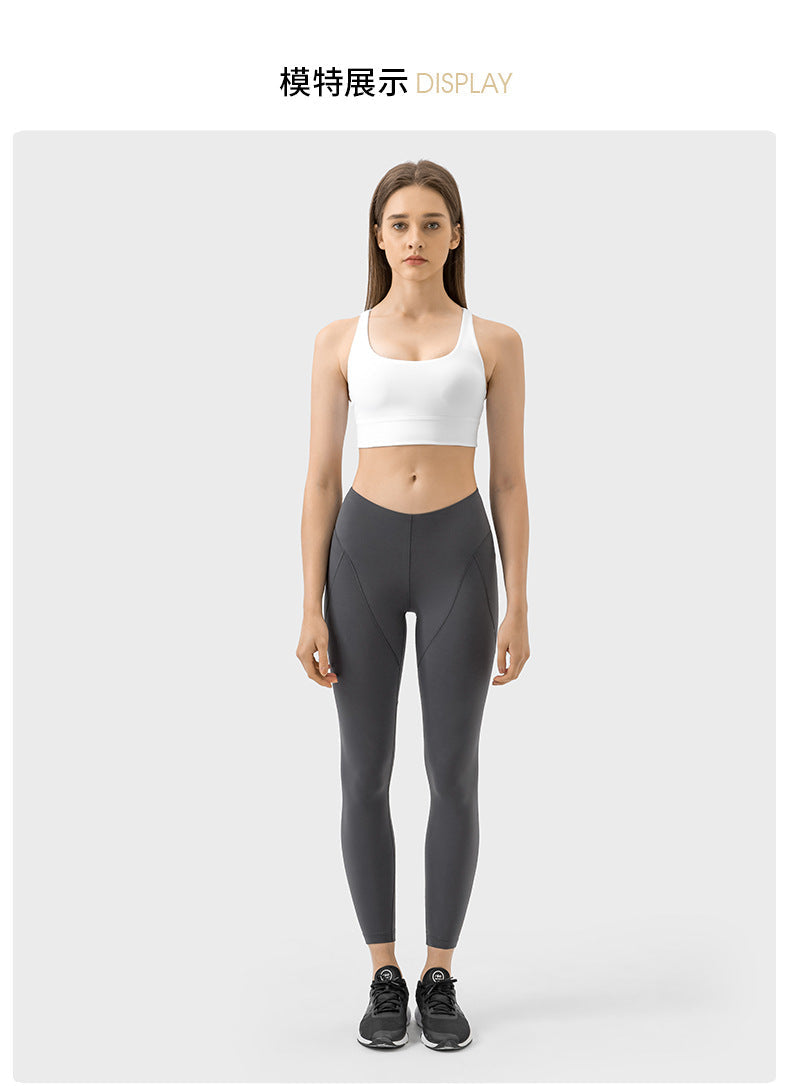 Womens Yoga Training 80%nylon 20%spandex Leggings DSS087 print logo 26