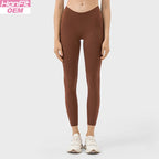 Womens Yoga Training 80%nylon 20%spandex Leggings DSS087 print logo 14