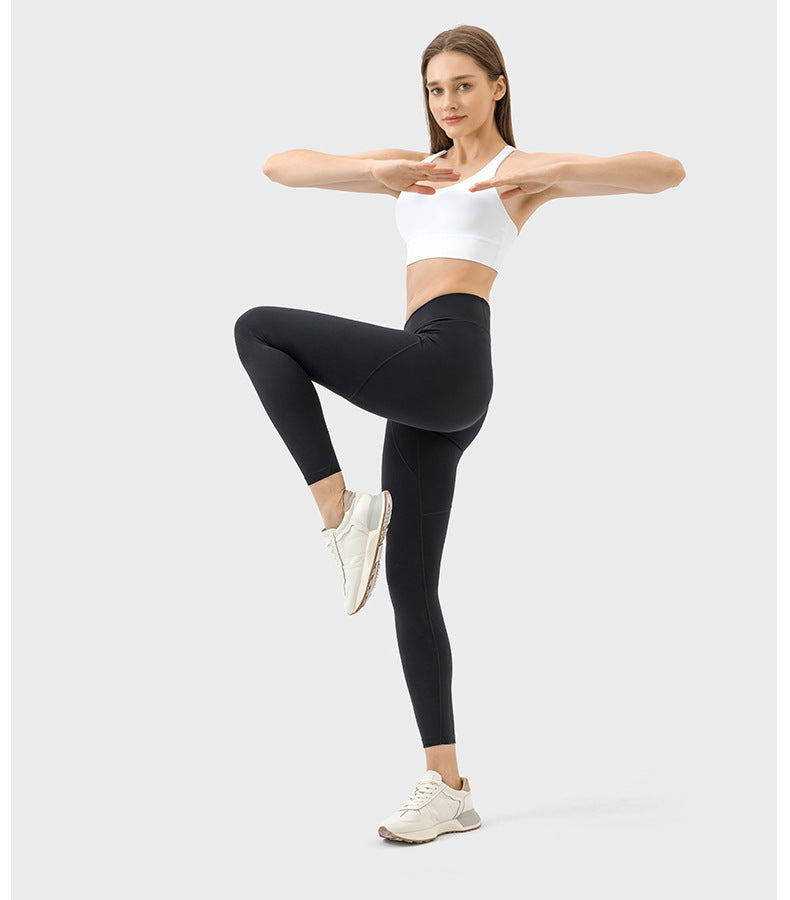 Womens Yoga Training 80%nylon 20%spandex Leggings DSS087 print logo 40