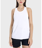 Womens Sports Fitness 75%nylon 25%spandex Tank Top DSS101 print logo 27