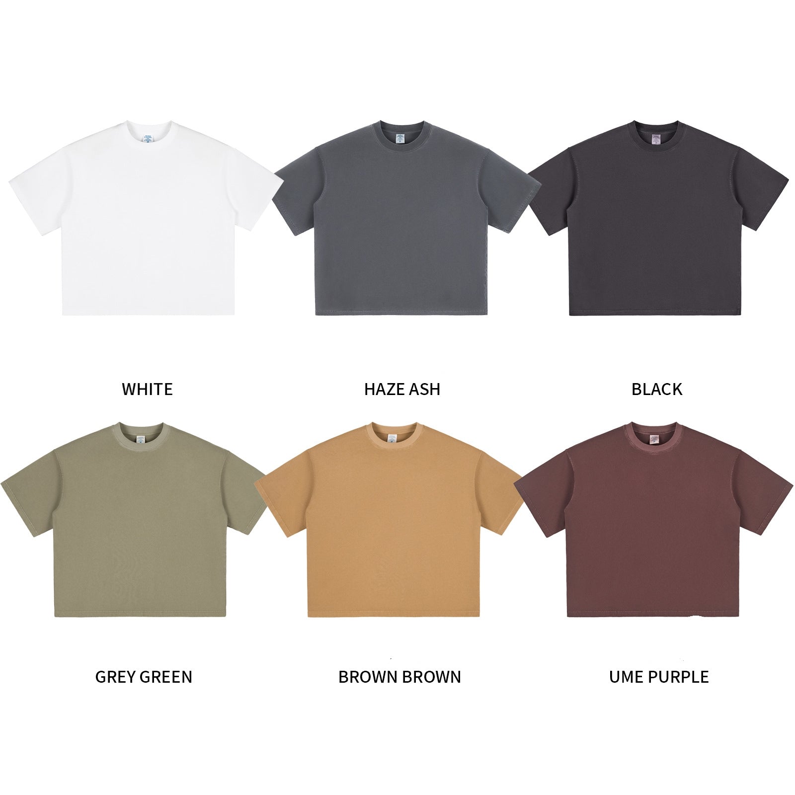 Mens Cropped 100%cotton T-SHIRTS DX8805