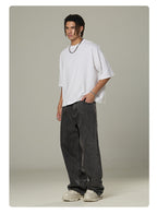 Mens Cropped 100%cotton T-SHIRTS DX8805