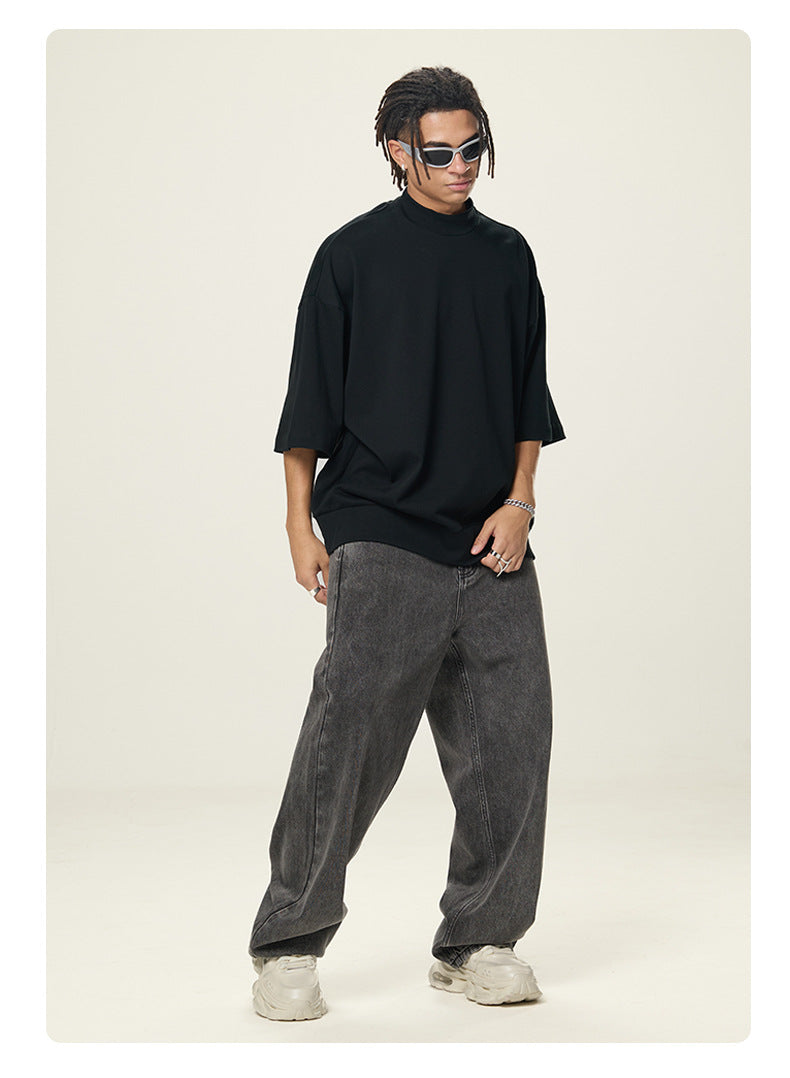 Mens Oversized 100%cotton T-SHIRTS DX8810