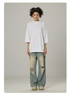 Mens Oversized 100%cotton T-SHIRTS DX8810