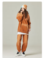 Mens Acid Washed 36.8%cotton 57.4%polyester 5.8%other fibers hoodie Sweatpants Set DY031-DK013 Set print logo 44