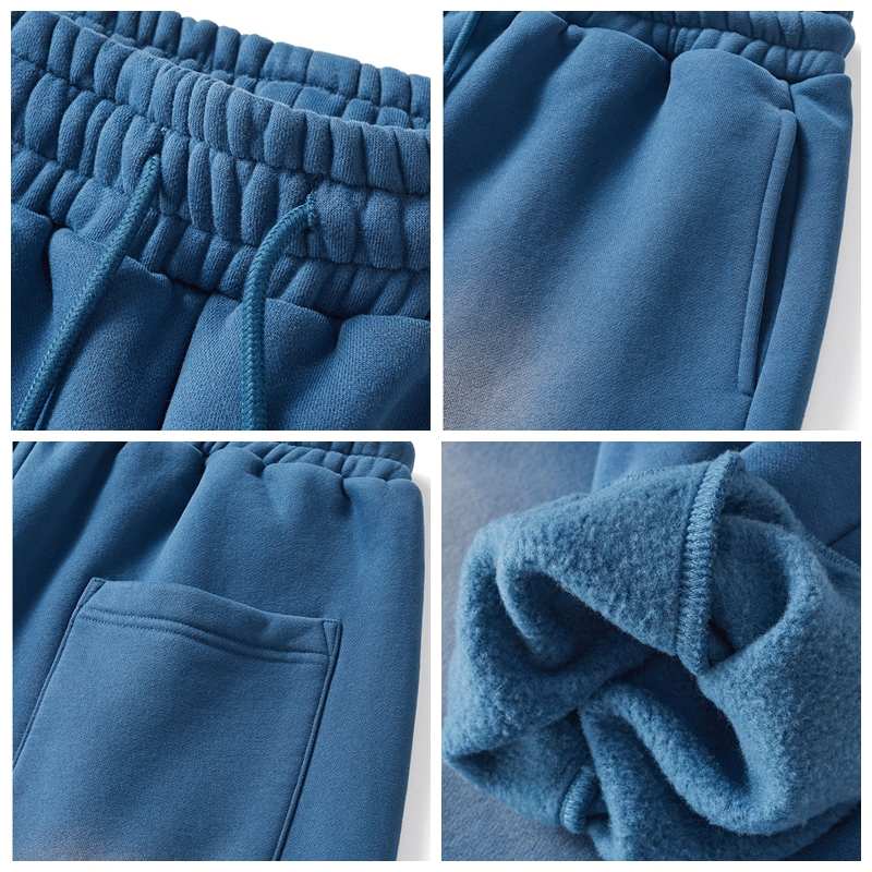 Mens Acid Washed 36.8%cotton 57.4%polyester 5.8%other fibers hoodie Sweatpants Set DY031-DK013 - hoodie print logo 17