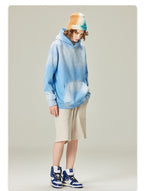 Mens Acid Washed 36.8%cotton 57.4%polyester 5.8%other fibers hoodie Sweatpants Set DY031-DK013 Set print logo 40