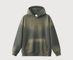 Mens Acid Washed 36.8%cotton 57.4%polyester 5.8%other fibers hoodie Sweatpants Set DY031-DK013 Set print logo 8