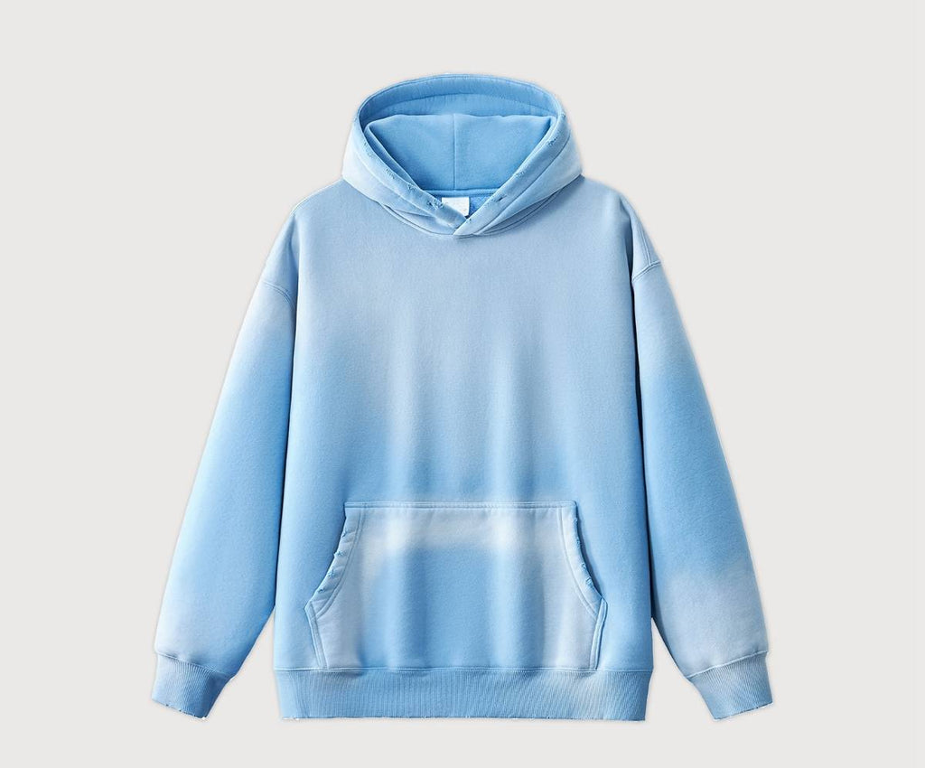 Mens Acid Washed 36.8%cotton 57.4%polyester 5.8%other fibers hoodie Sweatpants Set DY031-DK013 - hoodie print logo 6