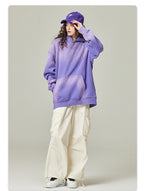 Mens Acid Washed 36.8%cotton 57.4%polyester 5.8%other fibers hoodie Sweatpants Set DY031-DK013 Set print logo 59