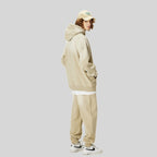 Mens Acid Washed 36.8%cotton 57.4%polyester 5.8%other fibers hoodie Sweatpants Set DY031-DK013 - jogger print logo 3