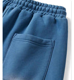 Mens Acid Washed 36.8%cotton 57.4%polyester 5.8%other fibers hoodie Sweatpants Set DY031-DK013 - jogger print logo 43