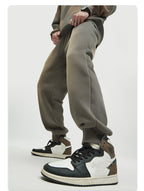 Mens Acid Washed 36.8%cotton 57.4%polyester 5.8%other fibers hoodie Sweatpants Set DY031-DK013 - jogger print logo 31