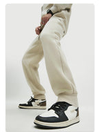 Mens Acid Washed 36.8%cotton 57.4%polyester 5.8%other fibers hoodie Sweatpants Set DY031-DK013 - jogger print logo 19