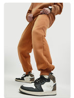 Mens Acid Washed 36.8%cotton 57.4%polyester 5.8%other fibers hoodie Sweatpants Set DY031-DK013 - jogger print logo 35