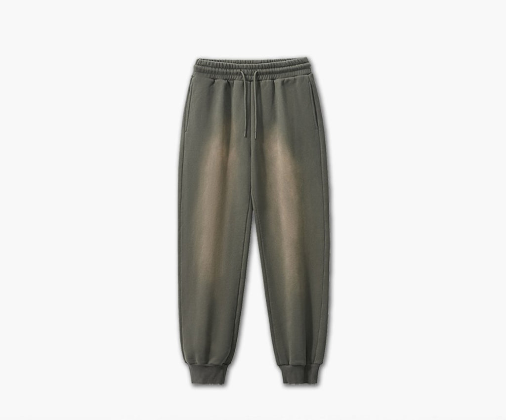 Mens Acid Washed 36.8%cotton 57.4%polyester 5.8%other fibers hoodie Sweatpants Set DY031-DK013 - jogger print logo 13