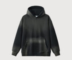 Mens Acid Washed 36.8%cotton 57.4%polyester 5.8%other fibers hoodie Sweatpants Set DY031-DK013 - Honfitwear