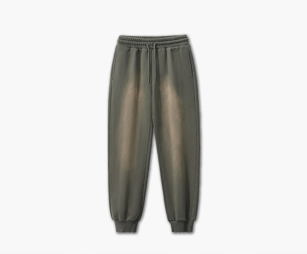 Mens Acid Washed 36.8%cotton 57.4%polyester 5.8%other fibers hoodie Sweatpants Set DY031-DK013