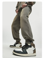 Mens Acid Washed 36.8%cotton 57.4%polyester 5.8%other fibers hoodie Sweatpants Set DY031-DK013