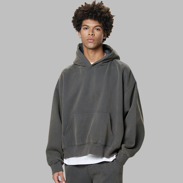 Mens Vintage 36.8%cotton 57.4%polyester 5.8%other fibers HOODIES DY069 - Honfitwear