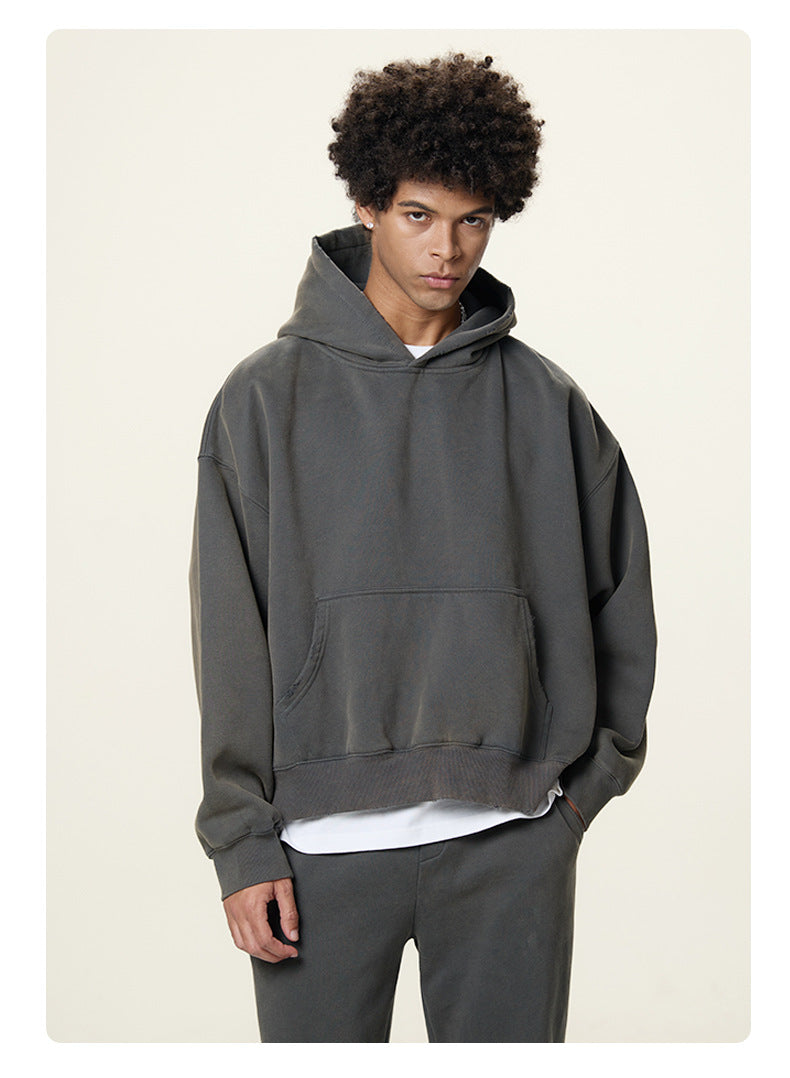 Mens Vintage 36.8%cotton 57.4%polyester 5.8%other fibers HOODIES DY069