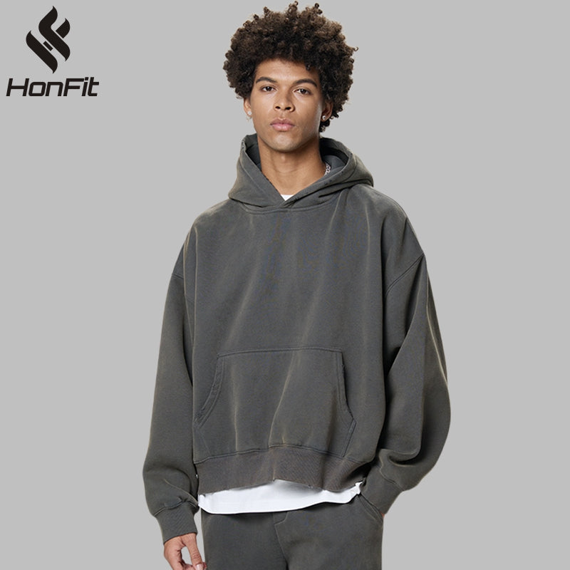 Mens Vintage 36.8%cotton 57.4%polyester 5.8%other fibers HOODIES DY069