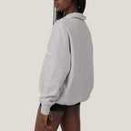 Womens Sports Activewear 76%polyester   24%Viscose Half Zip Sweatshirt E24W0445 print logo 11